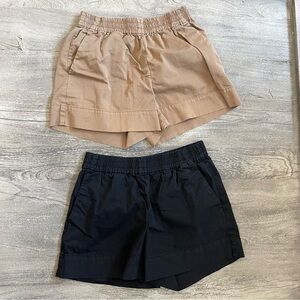 Everlane Tan and Black Women's Shorts